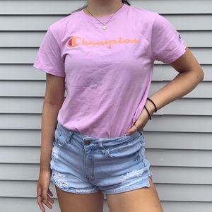 Champion Women’s Short sleeve T-shirt, Size S/M